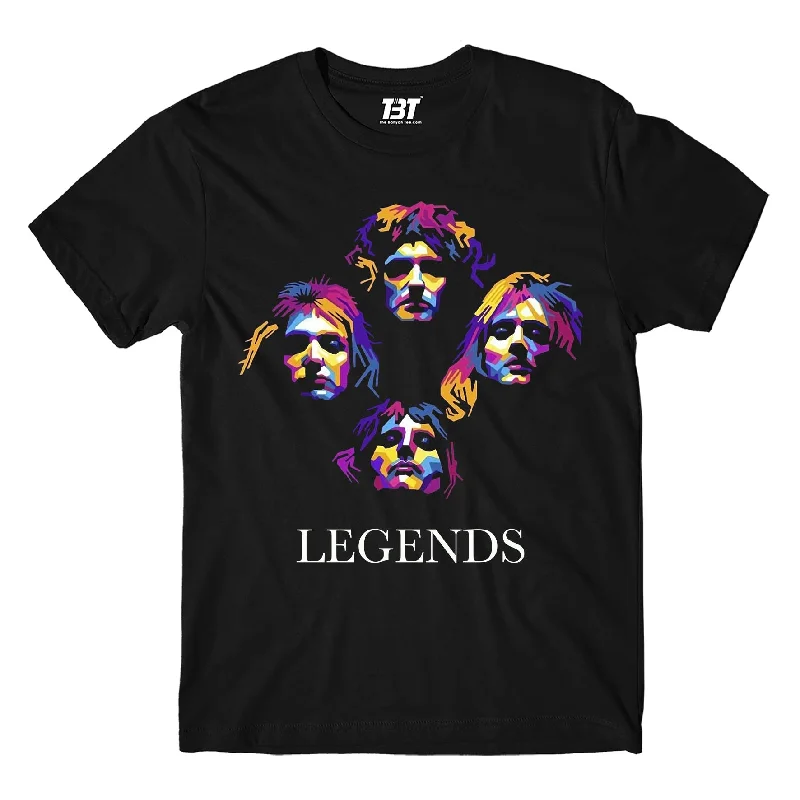 retro surf t-shirts beach -Queen T shirt - Legends