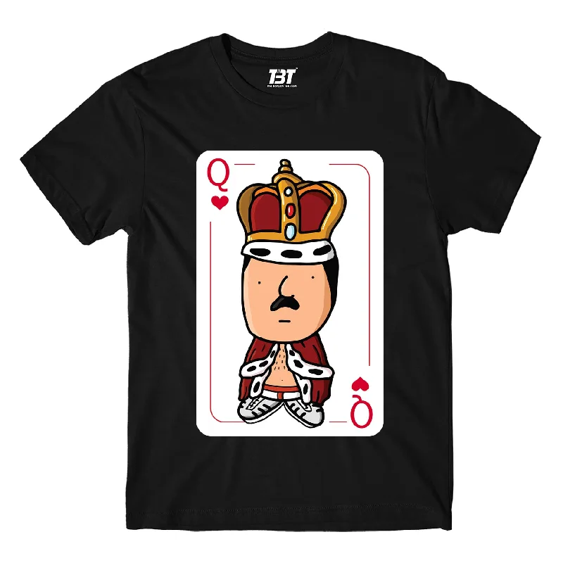 burnt orange t-shirts bold -Queen T shirt - The Queen Card