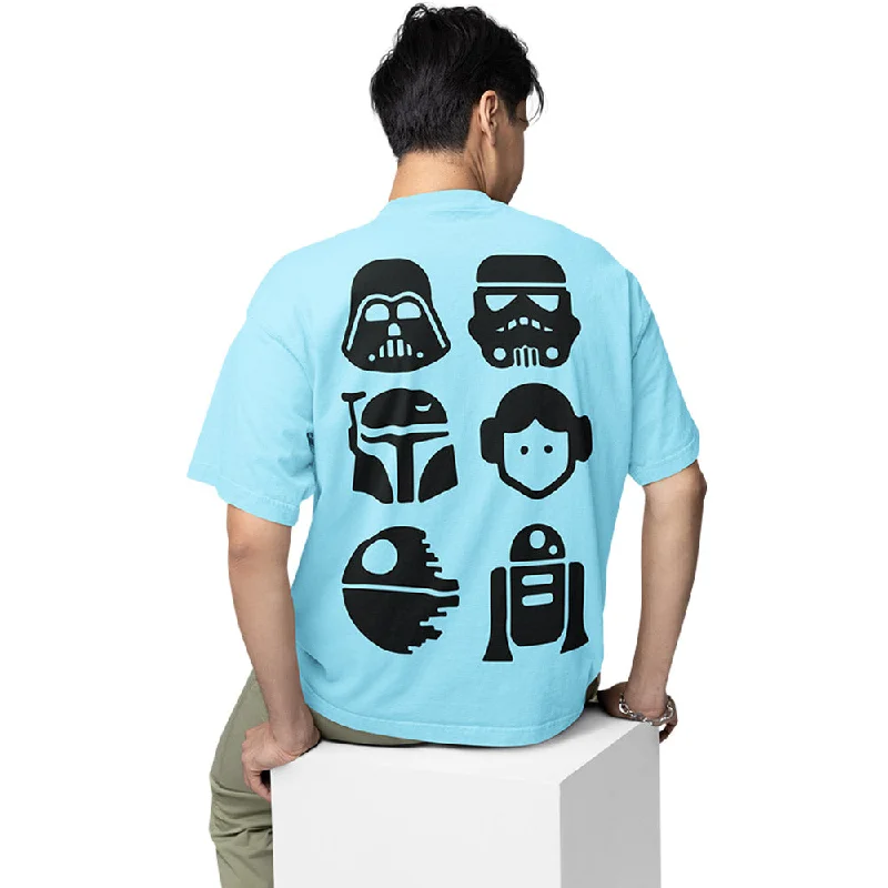 camo polo t-shirts rugged -Star Wars Oversized T shirt - Star Cast