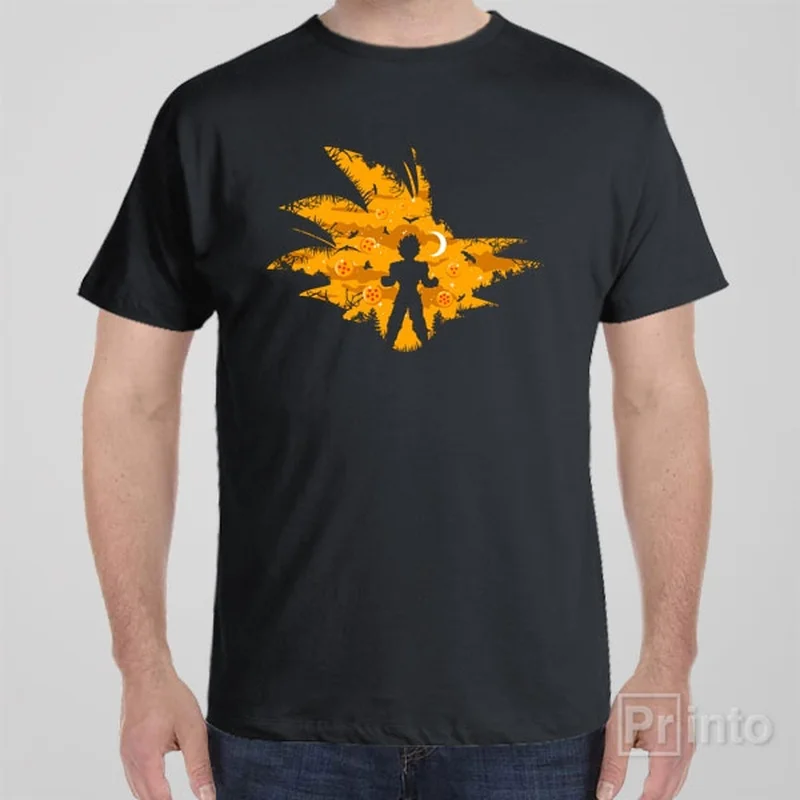 retro music t-shirts rock -Super saiyan - T-shirt