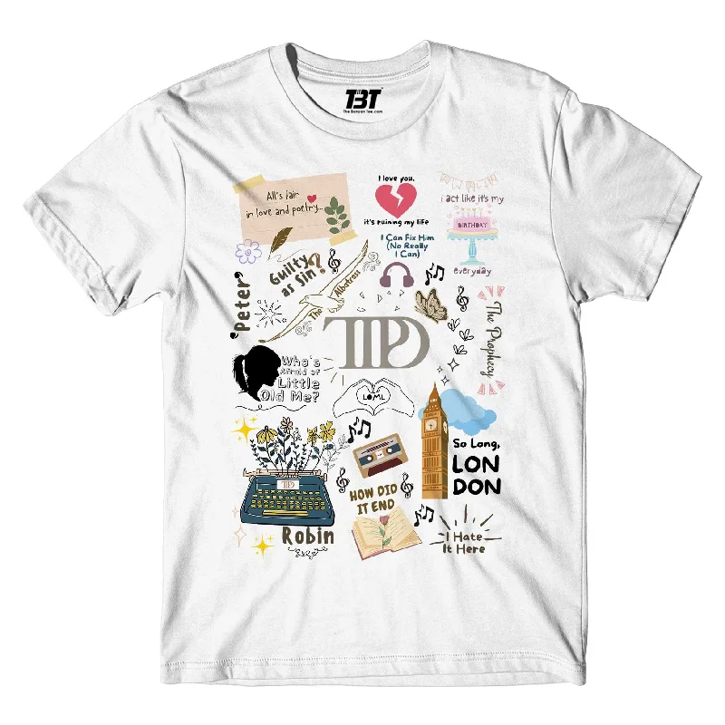 navy crew neck t-shirts basic -Taylor Swift T shirt - A Poet's Doodle