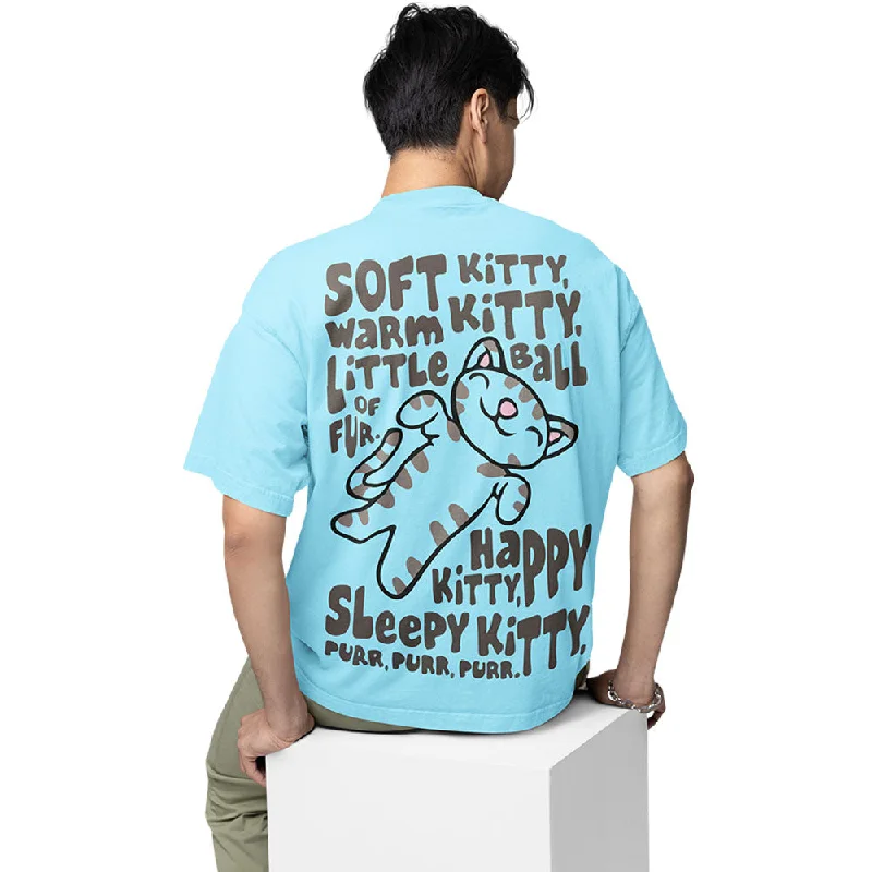 taupe v-neck t-shirts neutral -The Big Bang Theory Oversized T shirt - Soft Kitty