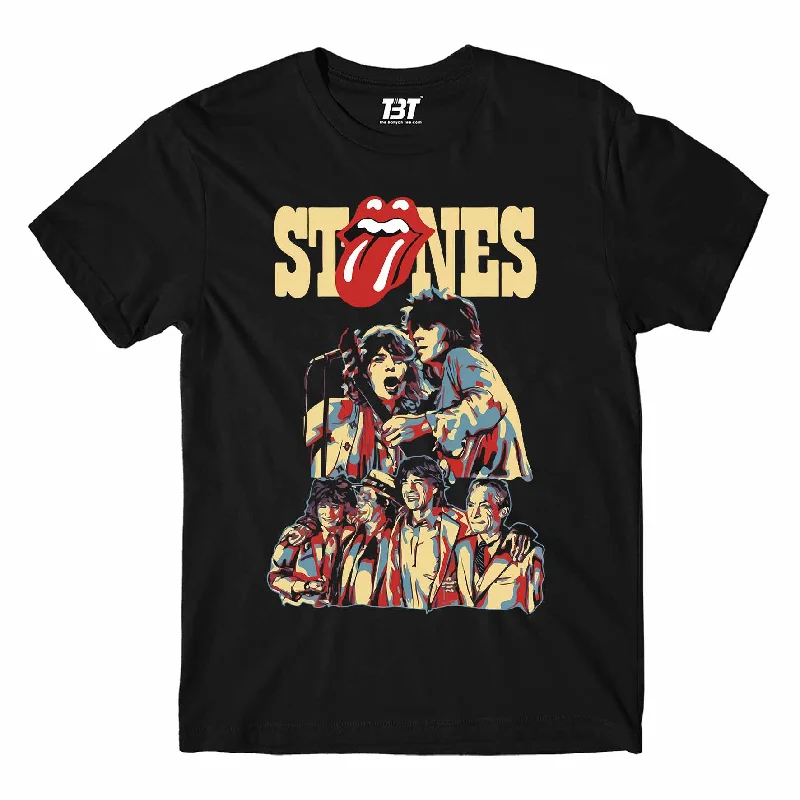 soft lavender t-shirts stylish -The Rolling Stones T shirt - Stones