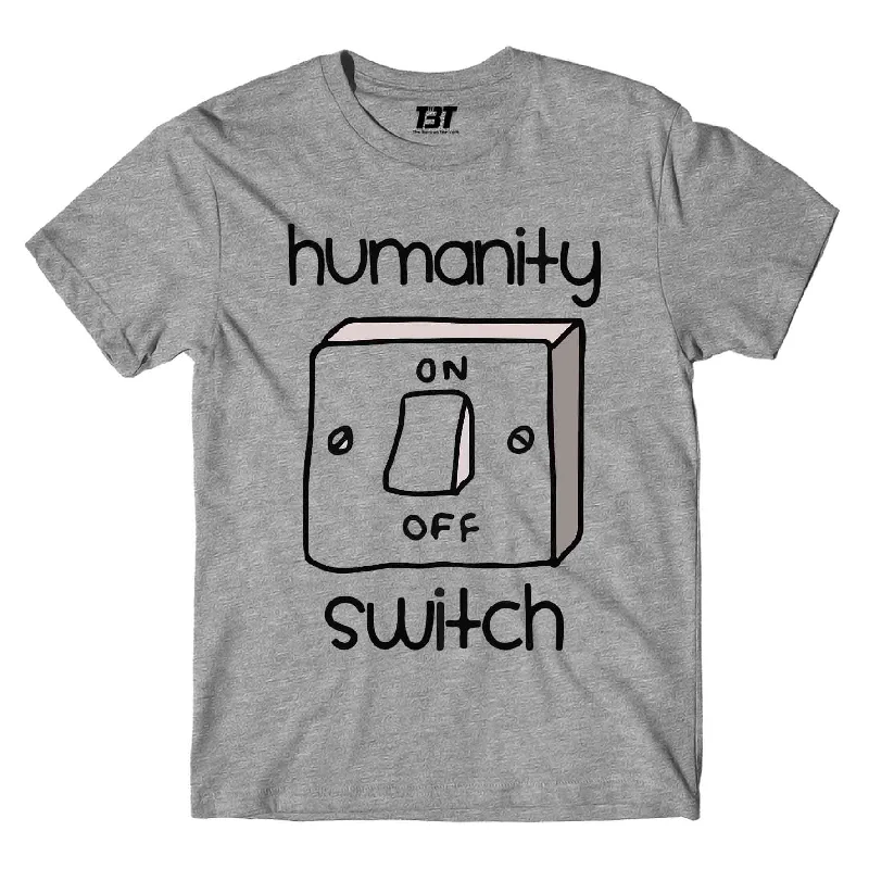 soft beige t-shirts trendy -The Vampire Diaries T shirt - Humanity Switch