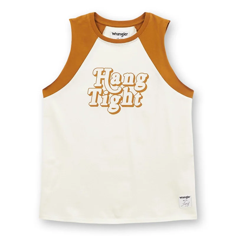 quirky animal t-shirts fun -Wrangler Lainey Wilson Hang Tight Tank