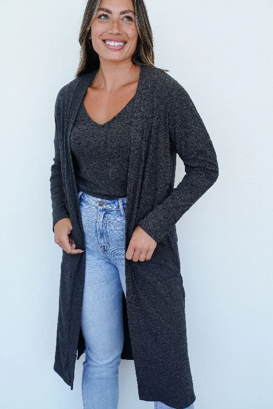 cardigan vibrant knit -CJ's Favorite Ribbed Cardigan