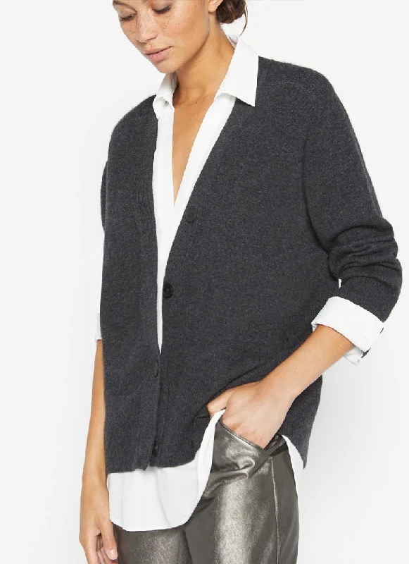 cardigan stylish beige -The Callie Layered Looker Cardigan