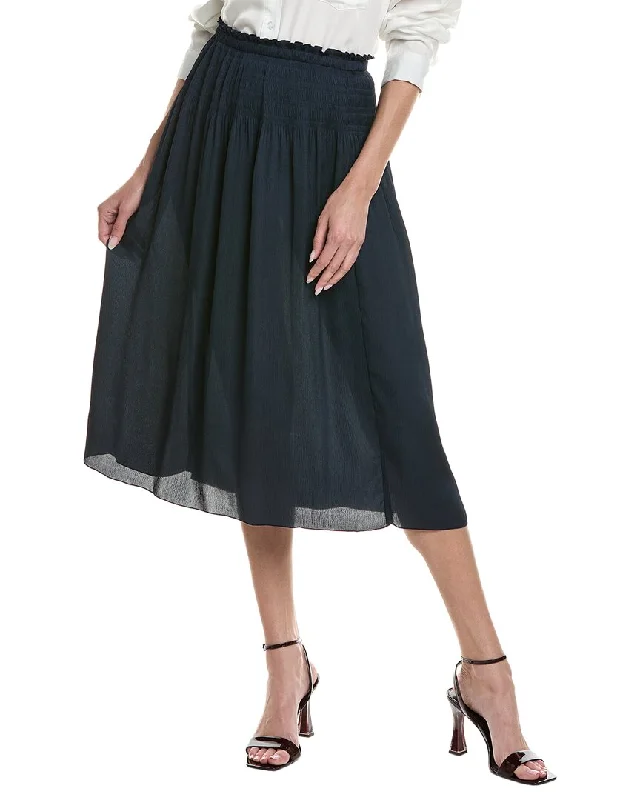 sage denim skirts modern -ba&sh A-Line Skirt