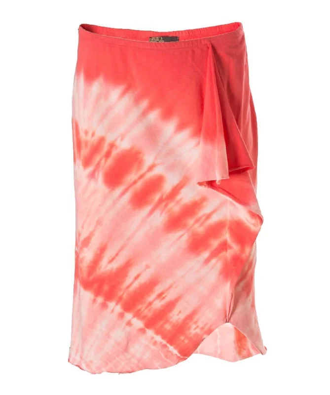 burnt orange maxi skirts bold -Women's Marli Skirt In Coral