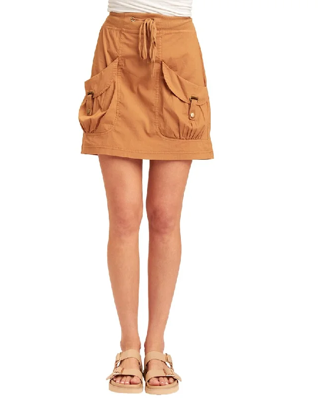 sage silk skirts feminine -XCVI Shirley Mini Skirt