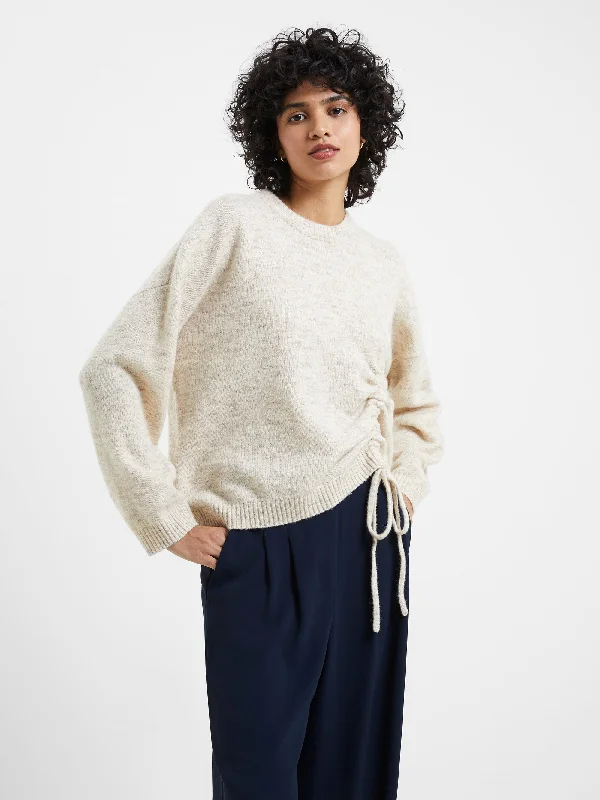 cardigan warm wool -Kezia Gathered Jumper