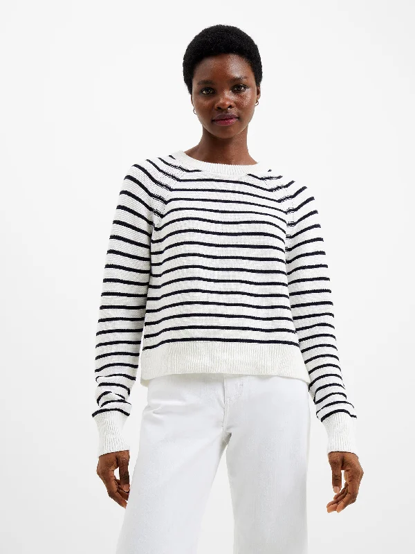 cardigan modern cotton -Lillie Mozart Stripe Jumper