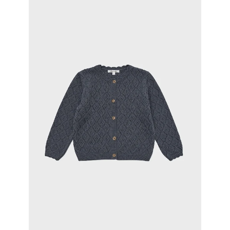 cardigan bold blue -Louisiella Perry Knit Cardigan Navy