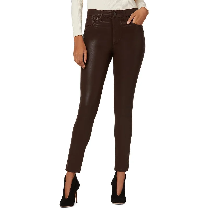 sage chino pants smart -The Charlie Womens High Rise Ankle Skinny Jeans