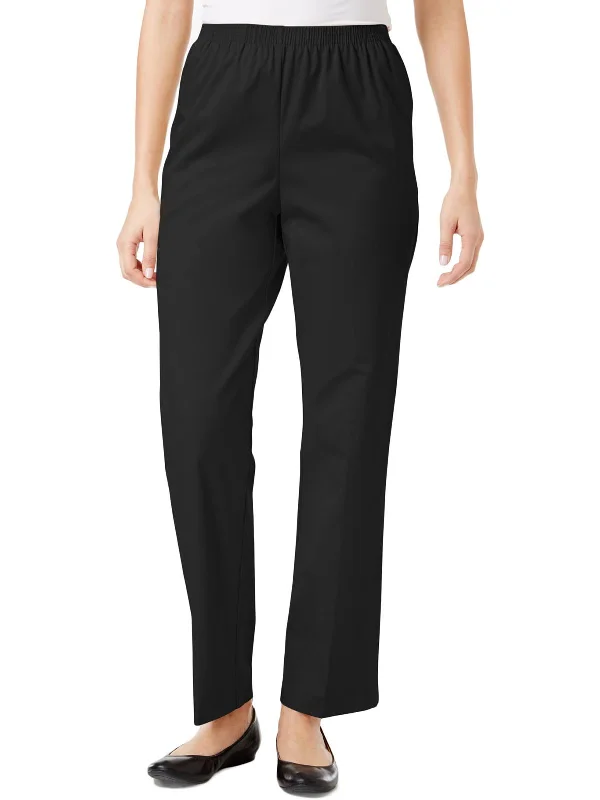 navy jogger pants comfy -Womens Office Wear Professional Dress Pants